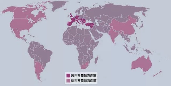 最齊全的世界葡萄酒產(chǎn)區(qū)地圖